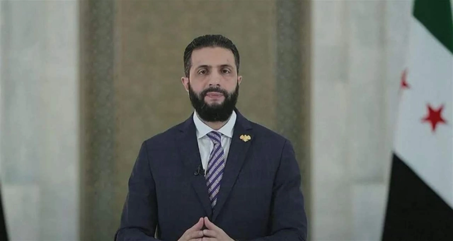 الشرع يُؤكّد على وحدة سوريا لمواجهة مؤامرات الاحتلال الصهيوني