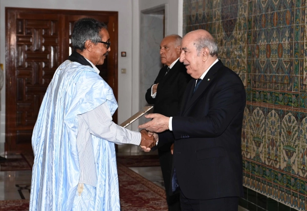 الرئيس تبون يُشرف على مراسم تقديم أوراق اعتماد سفراء جدد