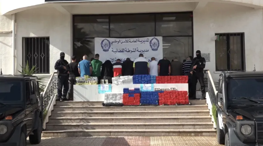 الأمن الوطني: حجز 2 طن من القنب الهندي و5 ملايين قرص مهلوس خلال ثلاثة أشهر