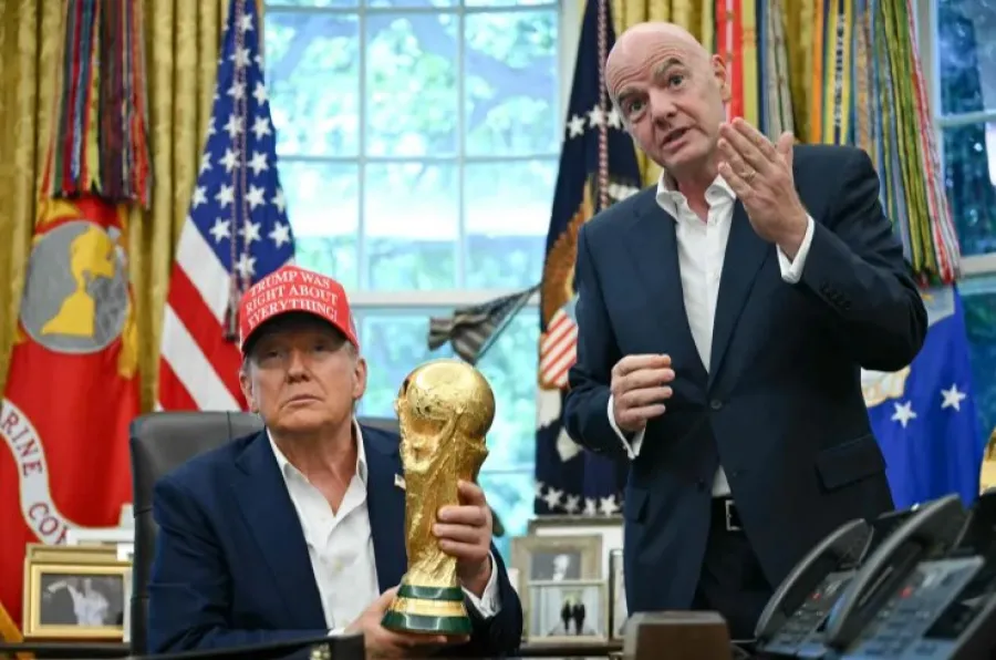 دونالد ترامب يعلن موعد قرعة مونديال 2026 