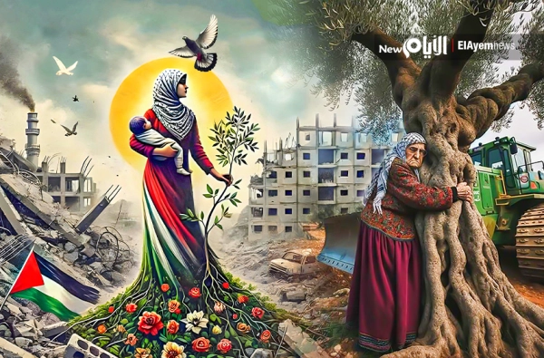 رسالة أمٍّ تزف أبناءها إلى الشهادة.. زغرودة فلسطينية في جنازة
